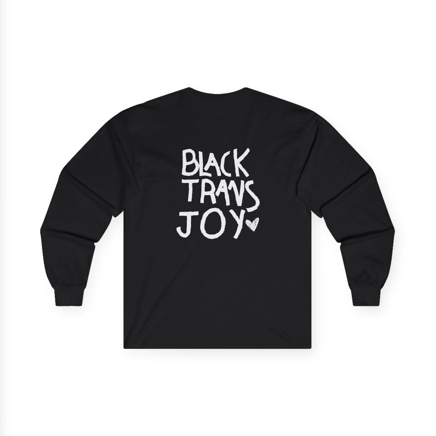 BLACK TRANS JOY LONG SLEEVE