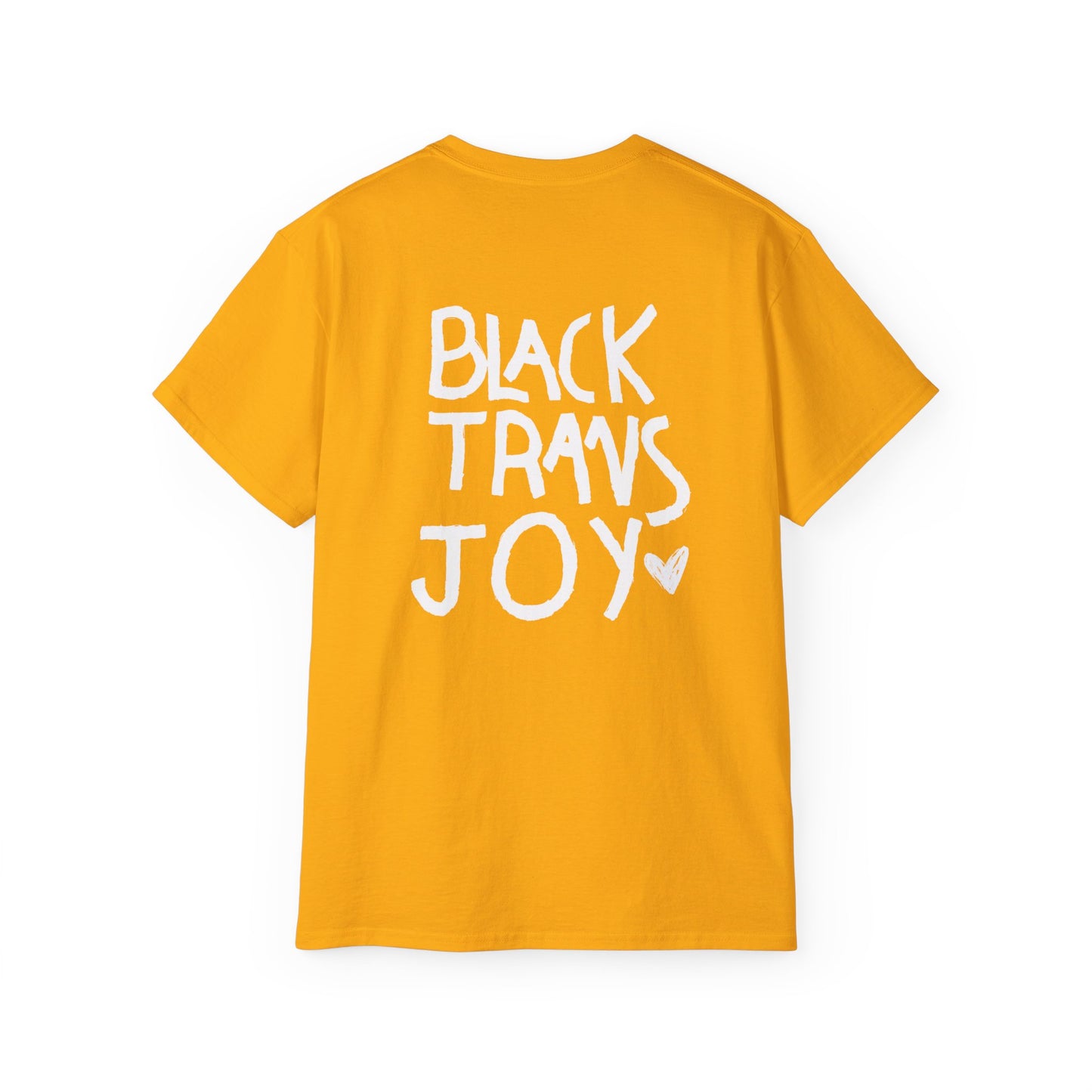 BLACK TRANS JOY TEE