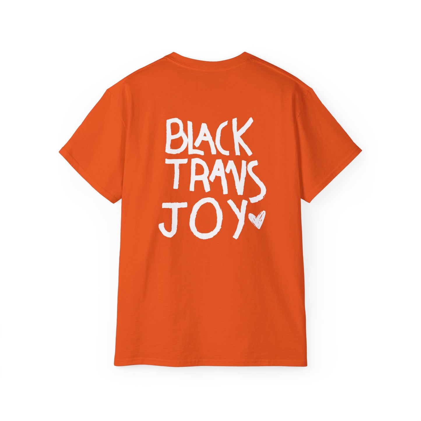BLACK TRANS JOY TEE