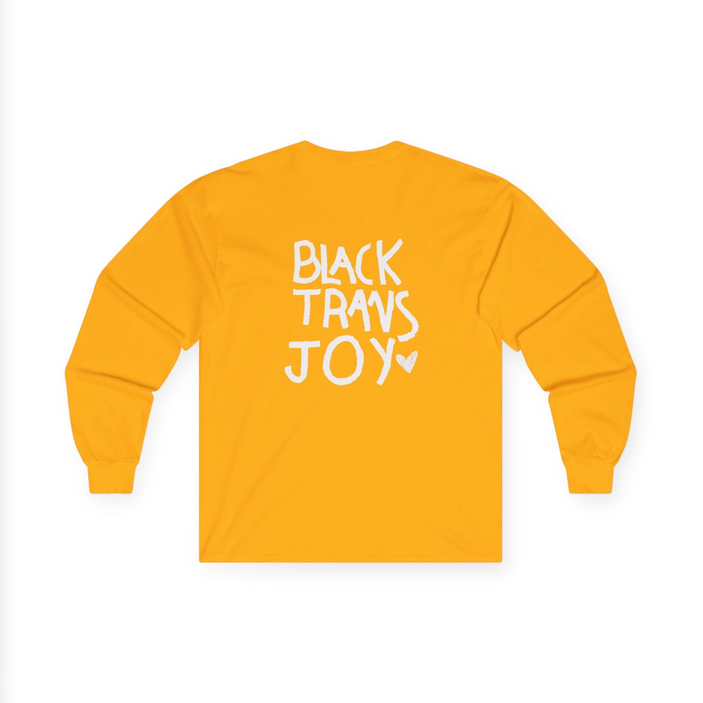 BLACK TRANS JOY LONG SLEEVE