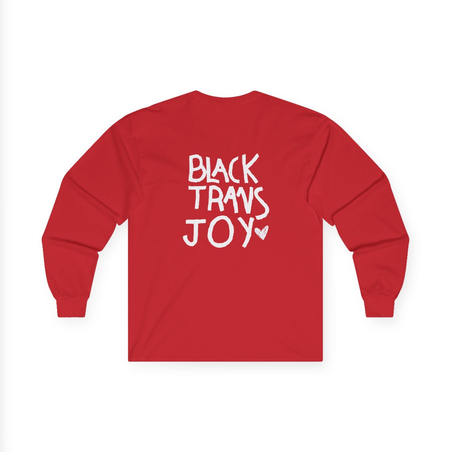 BLACK TRANS JOY LONG SLEEVE