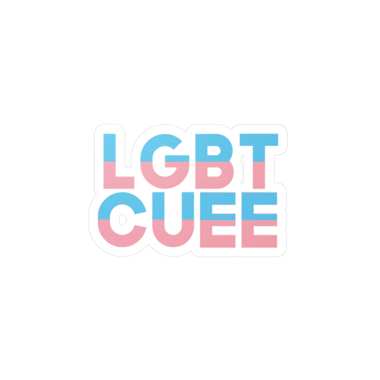 LGBT CUEE STICKER