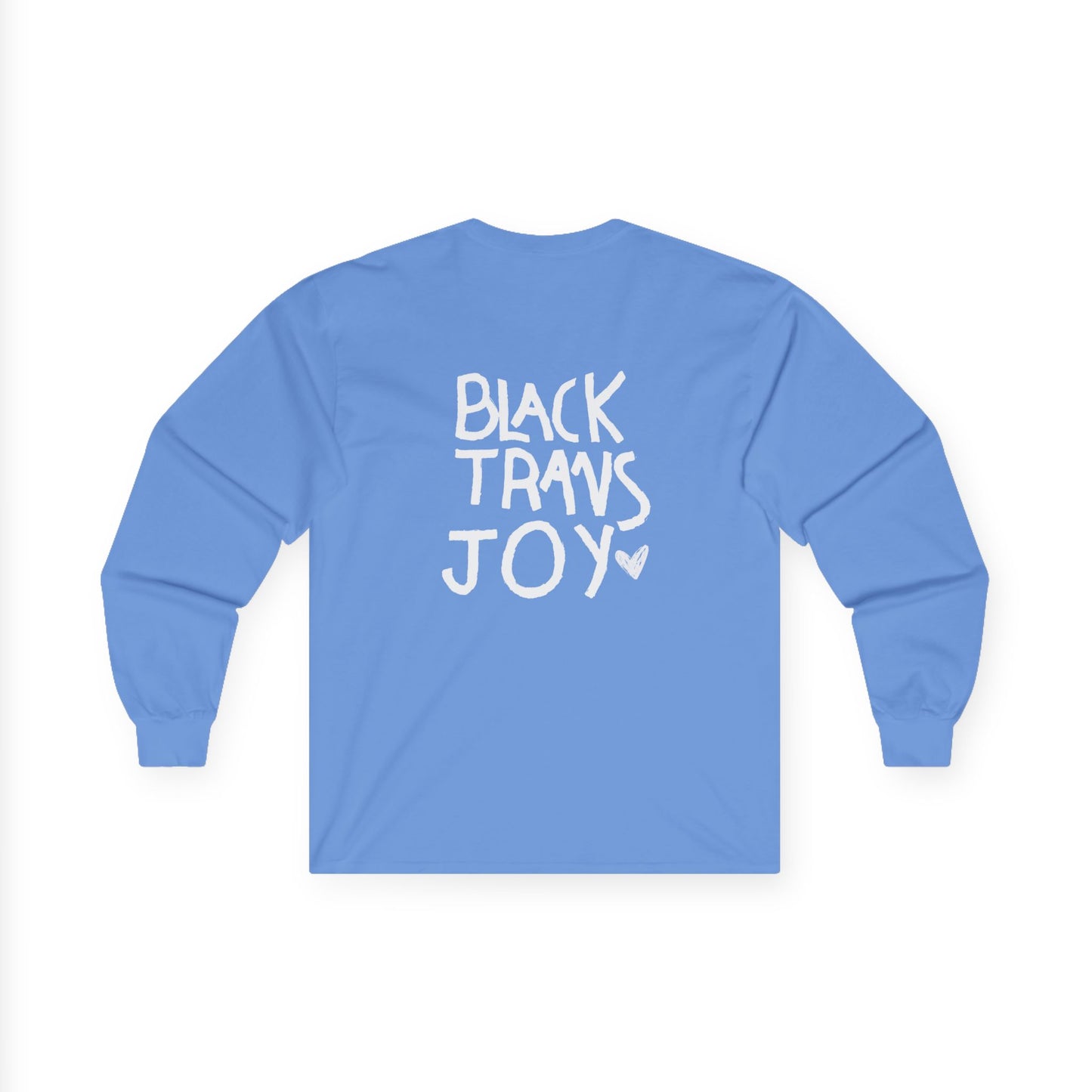 BLACK TRANS JOY LONG SLEEVE