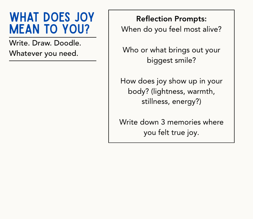 Activate Your Joy Guide Book