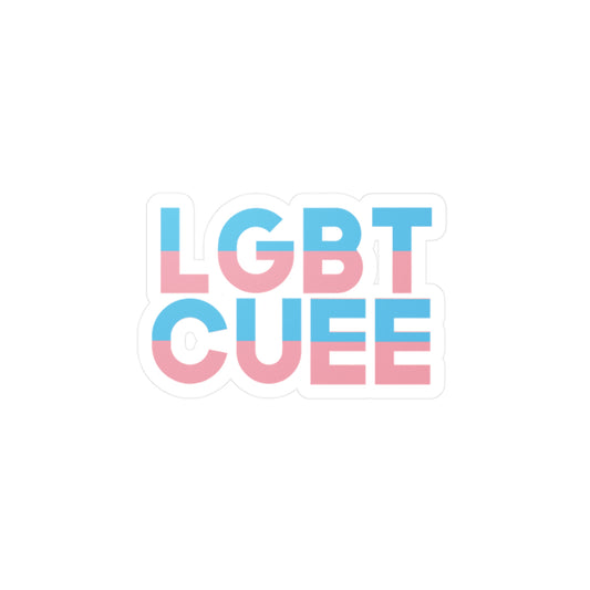 LGBT CUEE STICKER